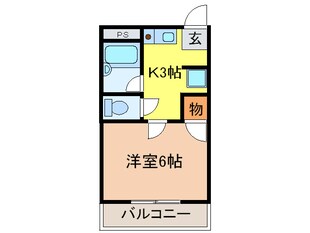 リベラルコ－トの物件間取画像